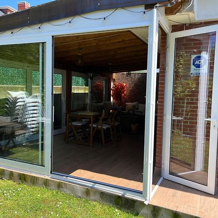 Habitaciones En Chalet Con Jardin Boó de Piélagos Dış mekan fotoğraf